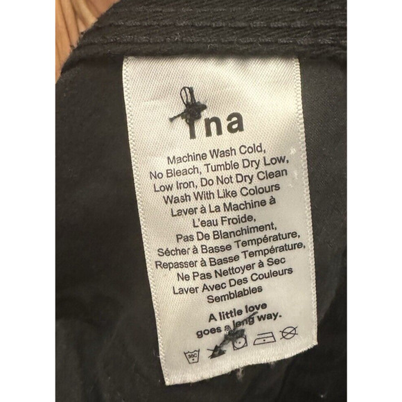 Aritzia TNA Cargo Pants Women's Size 6 Black Tapered Leg 6 Pockets Utility - Picture 7 of 8